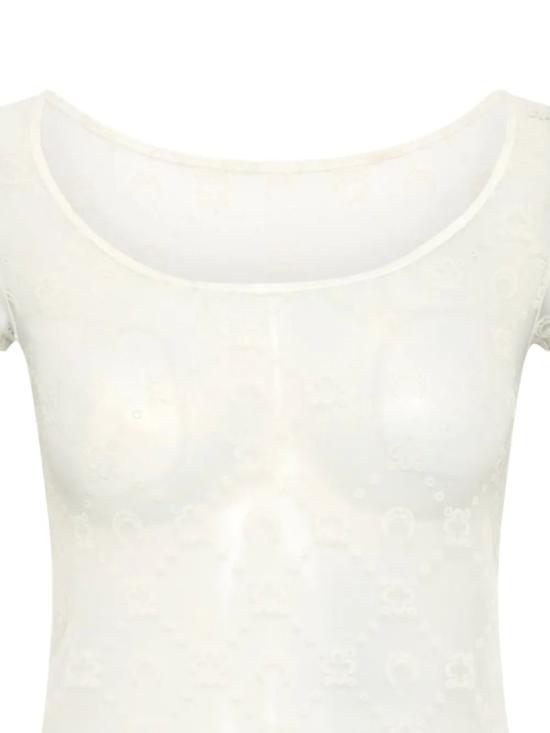 25FW 마린세르 반팔 티셔츠 WTO389ACJER0005 WH20 OFF WHITE - MARINE SERRE