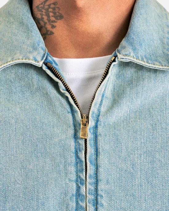  피어오브갓 데님 자켓 피어 오브 갓 8번째 컬렉션 데님 재킷 라이트 인디고 - FEAR OF GOD