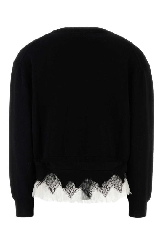 25SS 알렉산더 맥퀸 가디건 829289Q1BC8 1080 Black - ALEXANDER MCQUEEN