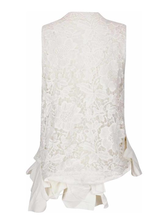  꼼데가르송 블라우스 GNB014W241 White - COMME DES GARCONS