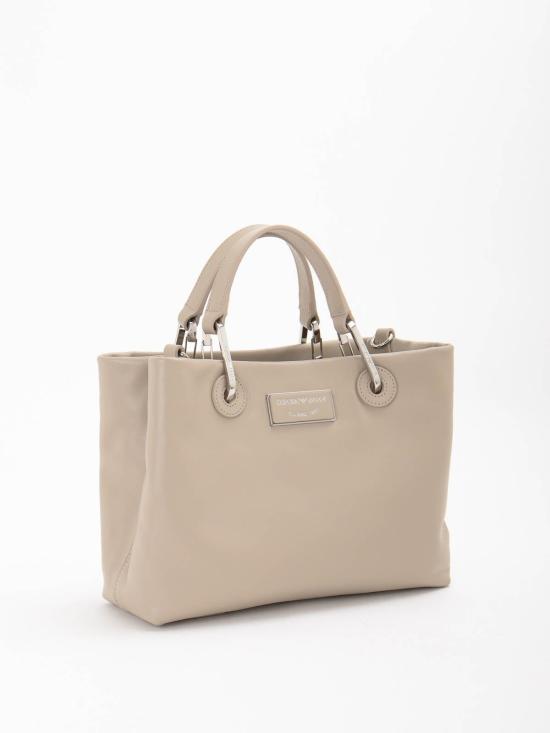 24FW 엠포리오 아르마니 토트백 Y3D166Y478E80022 Beige - EMPORIO ARMANI