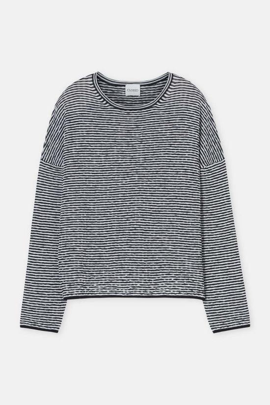  클로즈드 긴팔 티셔츠 닫힌 긴팔 셔츠 블랙 - CLOSED