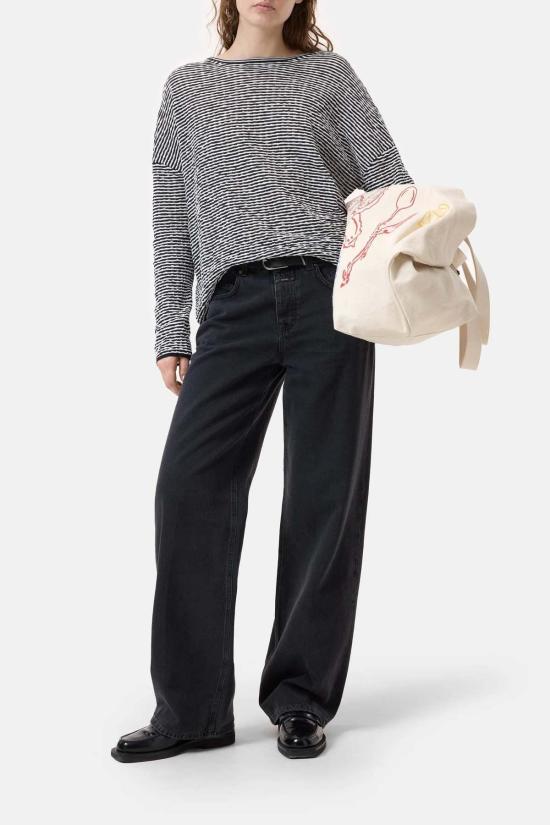  클로즈드 긴팔 티셔츠 닫힌 긴팔 셔츠 블랙 - CLOSED