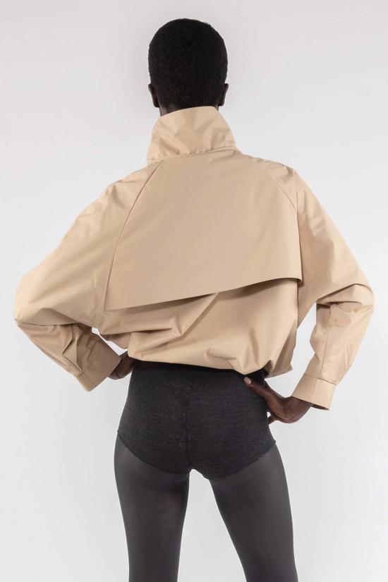  오오에프 자켓 우프 발수 숏재킷 샌드 - OOF