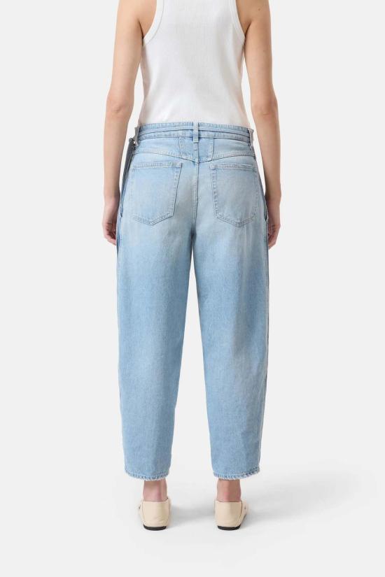  클로즈드 데님 팬츠 닫힌 Maddi X 릴렉스드 진 라이트 블루 - CLOSED