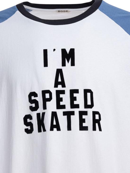 25SS 보디 긴팔 티셔츠 MRS25CS025BLCRM Blue - BODE