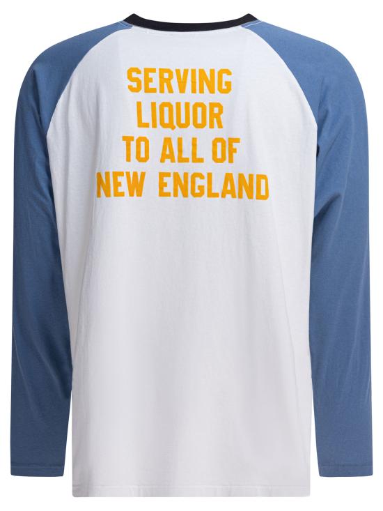 25SS 보디 긴팔 티셔츠 MRS25CS025BLCRM Blue - BODE