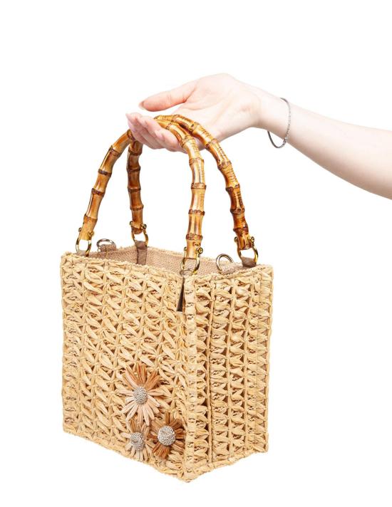 25SS 라밀라네사 토트백 CAS STRAW - LA MILANESA