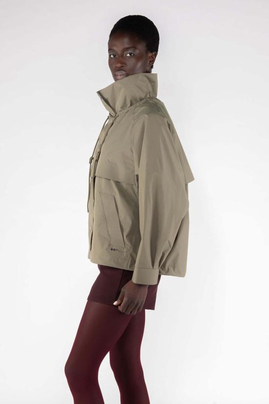  오오에프 자켓 우프 발수 숏 재킷 아미 그린 - OOF