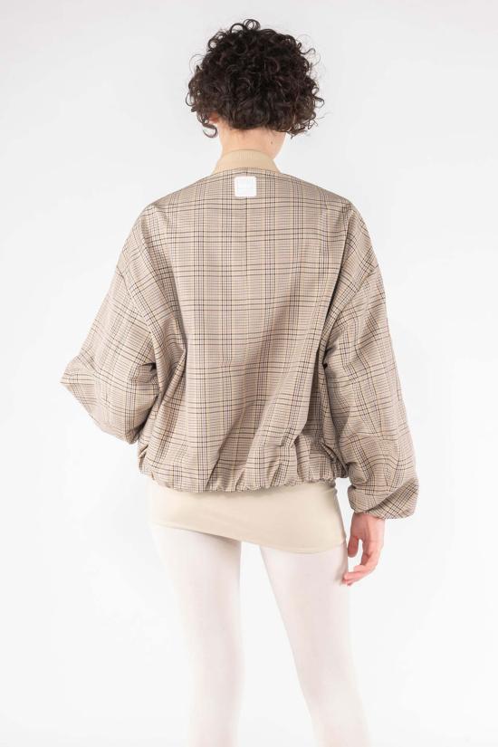  오오에프 봄버 자켓 우프 메모리 나일론 봄버 재킷 플레드 - OOF