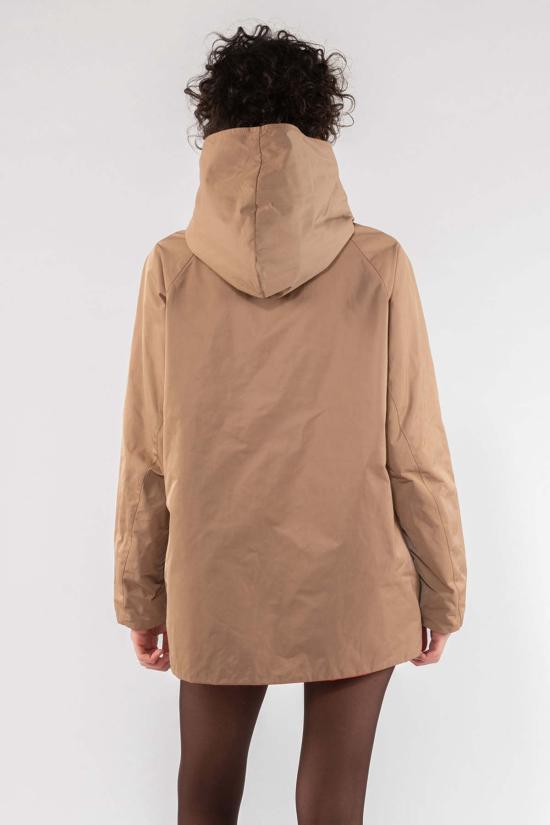  오오에프 자켓 Oof 메모리 나일론 리버시블 후드 재킷 플레임 - OOF