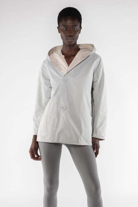  오오에프 자켓 우프 메모리 나일론 리버시블 후드 재킷 파나 - OOF