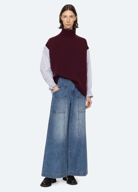  씨뉴욕 / 여성 시 나이 벨마 데님 팬츠 BPG - SEA NY