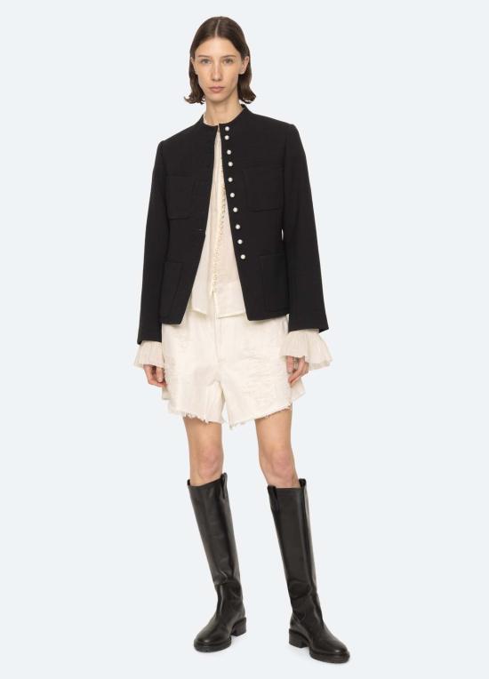  씨뉴욕 자켓 시 나이 수젯 재킷 블랙 - SEA NY