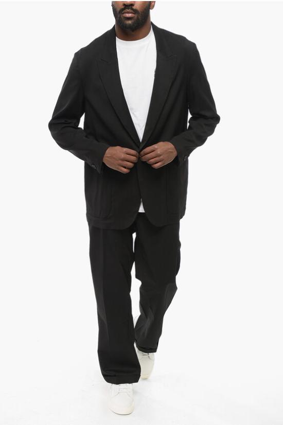  헤보 수트 자켓 CAPITOLOSUITSD740 2517 BLAZER Black - HEVO