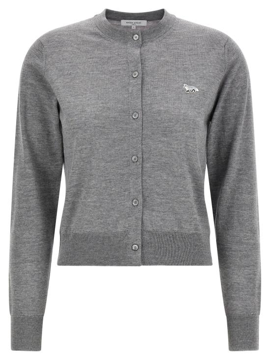 25SS 메종키츠네 가디건 MW00507KT1036H131 GRAY DOM