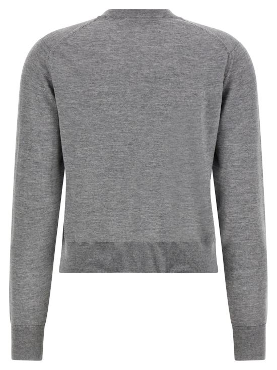 25SS 메종키츠네 가디건 MW00507KT1036H131 GRAY DOM - MAISON KITSUNE