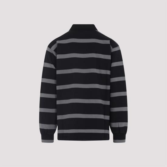 25SS 발렌시아가 폴로 티셔츠 826523 TSVF6 1066 BLACK ANTHRACITE - BALENCIAGA