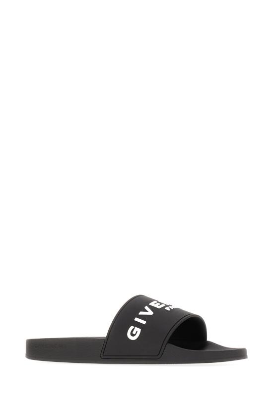 25SS 지방시 뮬/슬리퍼 BH301TH1H4 001 BLACK - GIVENCHY