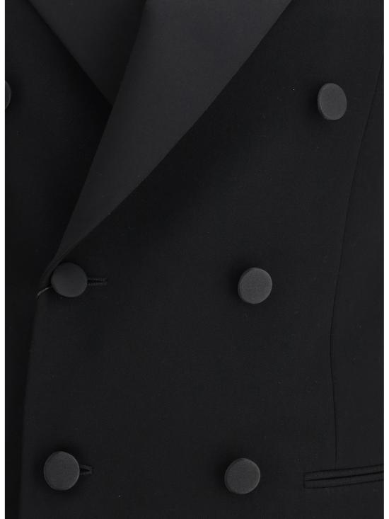 25SS 생로랑 수트 자켓 811432Y7E63 1000 BLACK - SAINT LAURENT