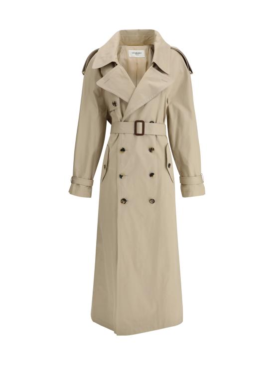 25SS 생로랑 트렌치 코트 812414Y3A99 9610 BEIGE
