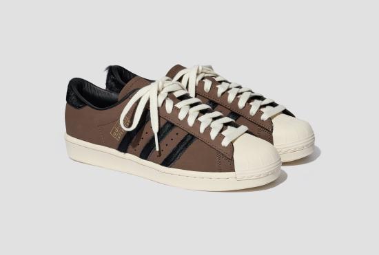 25SS 아디다스 스니커즈 슈퍼스타 빈티지 - 이어스트 / 씨블랙 / 크루화이트 JI0319