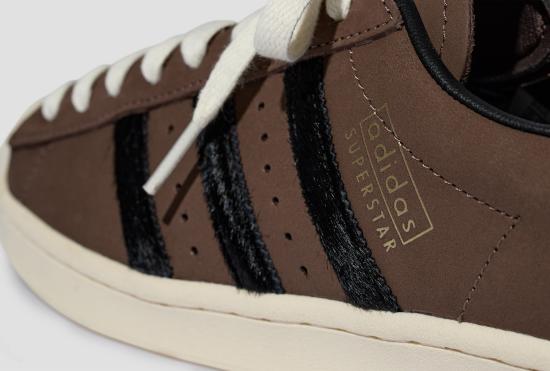 25SS 아디다스 스니커즈 슈퍼스타 빈티지 - 이어스트 / 씨블랙 / 크루화이트 JI0319 - ADIDAS