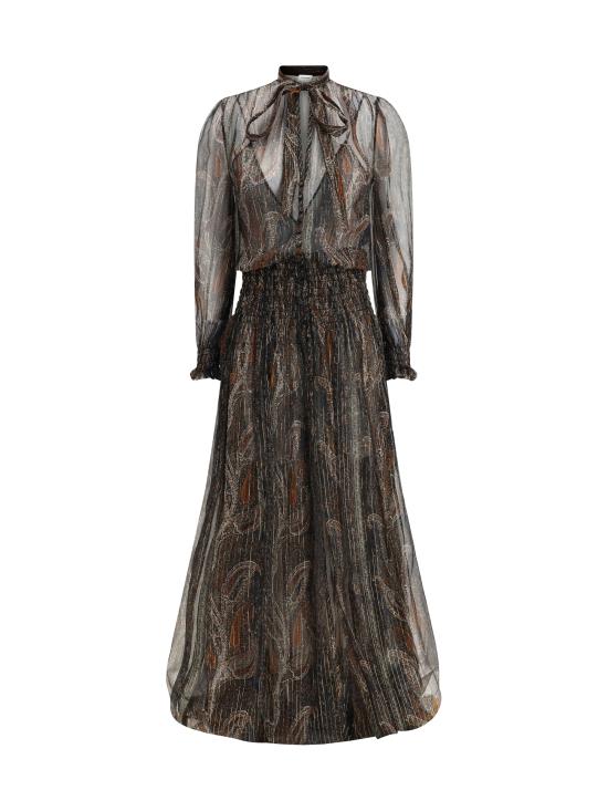 25SS 생로랑 원피스 819898Y3K61 4052 MULTICOLOUR