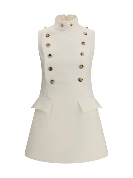 25SS 알렉산더 맥퀸 원피스 824746QJADK 9025 WHITE