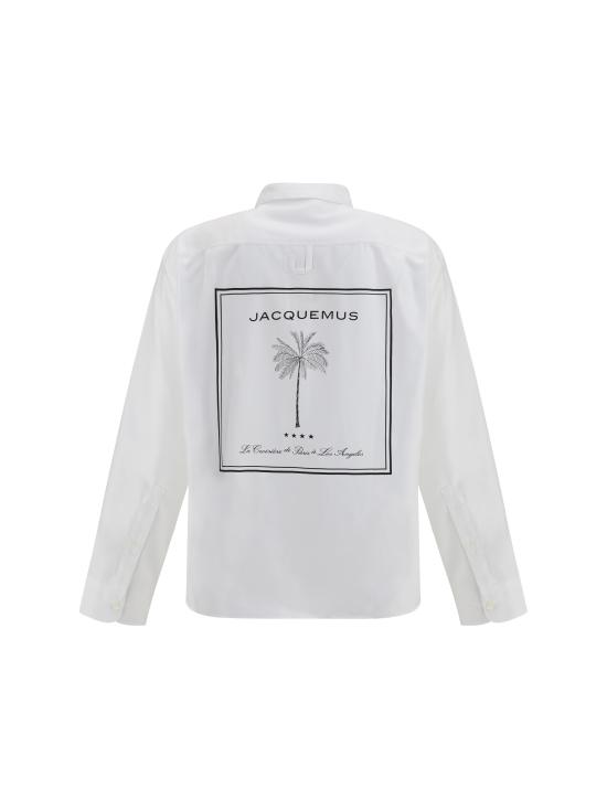 25SS 자크뮈스 긴팔 셔츠 255SH0011727 2CM WHITE - JACQUEMUS