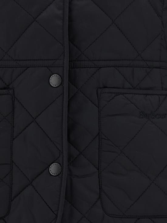 26SS 바버 DEVERON 데브론 퀼티드 자켓 LQU1012 BK91 BLACK - BARBOUR