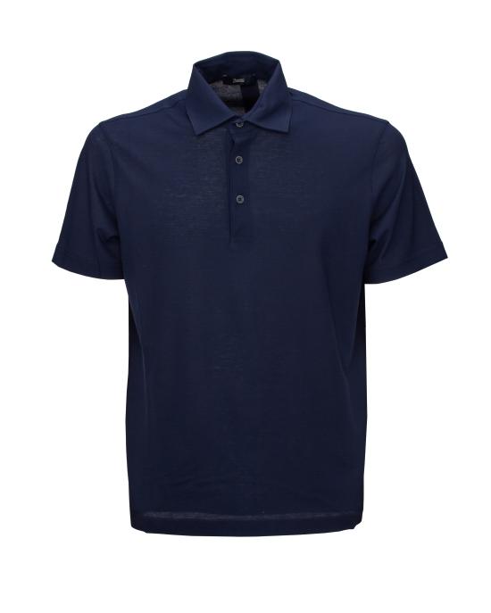 25SS 에르노 폴로 티셔츠 JPL00115U 52005 9200 BLU