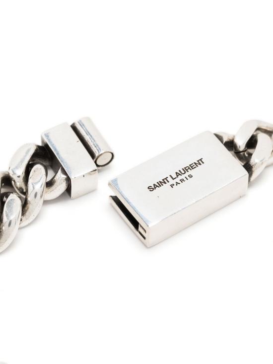 25SS 생로랑 브레이슬릿 731208Y15008142 SILVER - SAINT LAURENT