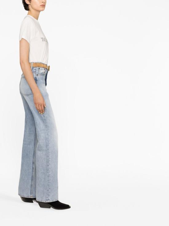 25SS 생로랑 반팔 티셔츠 665234Y37AW9744 WHITE - SAINT LAURENT