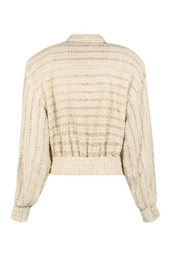  더 마네이 자켓 R23TMNICEBOMBER WHITE Ecru - THE MANNEI