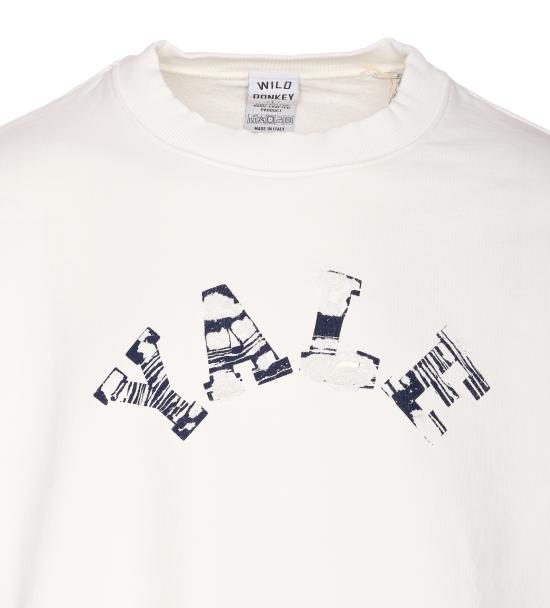 25SS 와일드 동키 긴팔 티셔츠 YALE OFF WHITE White - WILD DONKEY