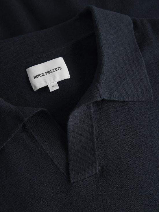 25SS 노스프로젝트 반팔 티셔츠 N45 05027004dark navy - NORSE PROJECTS