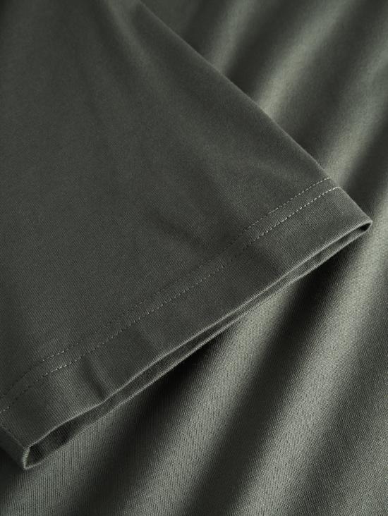 25SS 노스프로젝트 반팔 티셔츠 N01 06708131black olive - NORSE PROJECTS