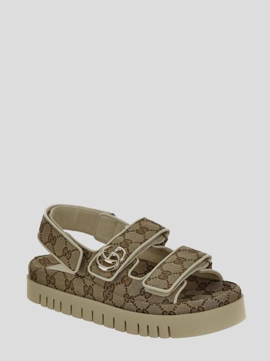 25SS 구찌 샌들 816630 FAD9F9753 BEIGE EBONY NEW IVORY - GUCCI