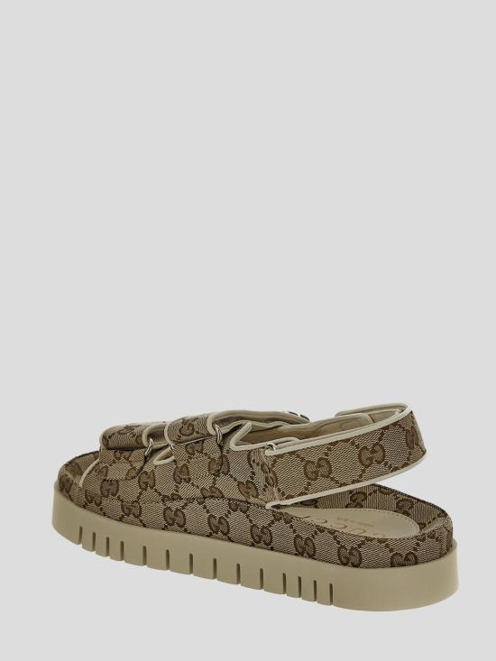 25SS 구찌 샌들 816630 FAD9F9753 BEIGE EBONY NEW IVORY - GUCCI