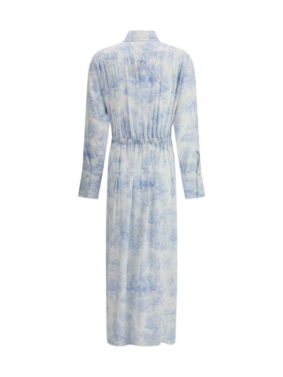 25SS 엘라 롱 원피스 CDR298CPRINTC 429 BLUE - ELLA