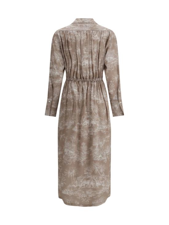 25SS 엘라 미디 원피스 CDR298CPRINTC 439 Beige - ELLA