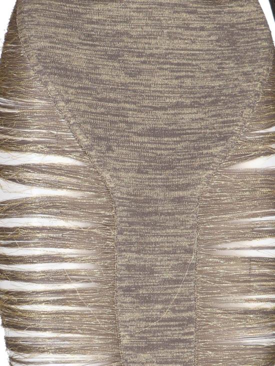 25SS 릭 오웬스 롱 원피스 RO01E7614 KGRIDG02 Gold - RICK OWENS