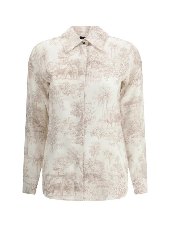 25SS 엘라 셔츠 PSH16CPRINTNT 430 WHITE