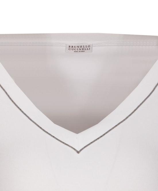 25SS 브루넬로 쿠치넬리 스웨터 M0TC8BJ302C159 WHITE - BRUNELLO CUCINELLI