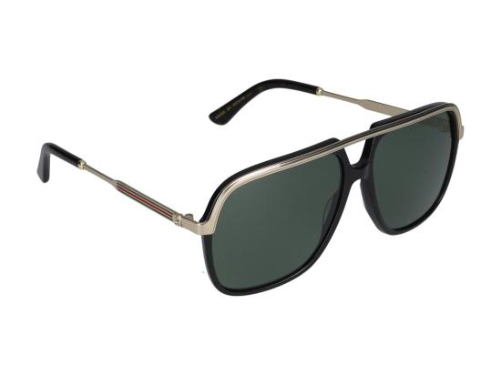  구찌 선글라스 GG0200S 001 BLACK GOLD GREEN - GUCCI