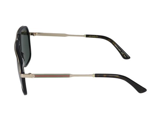  구찌 선글라스 GG0200S 001 BLACK GOLD GREEN - GUCCI