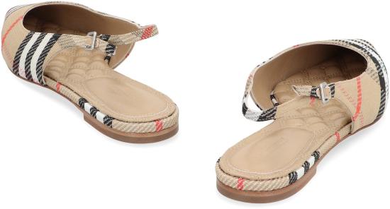 25SS 버버리 플랫 슈즈 8106155165975 B9368 Beige - BURBERRY