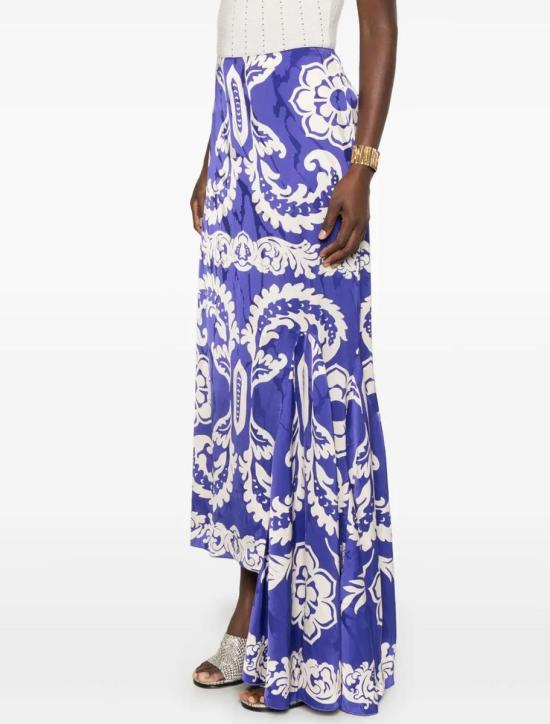 25SS 에트로 숏 스커트 WRFA011899SP4E4 X0883 BLUE - ETRO