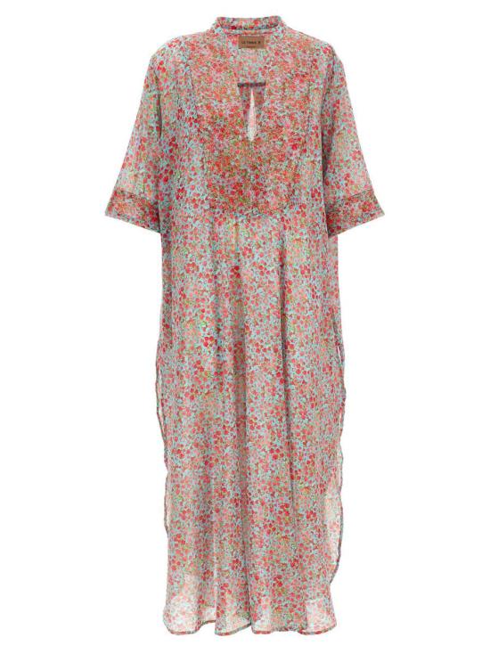 25SS 르 트윈스 롱 원피스 MARTAFIORIFUCSIA MULTICOLOR